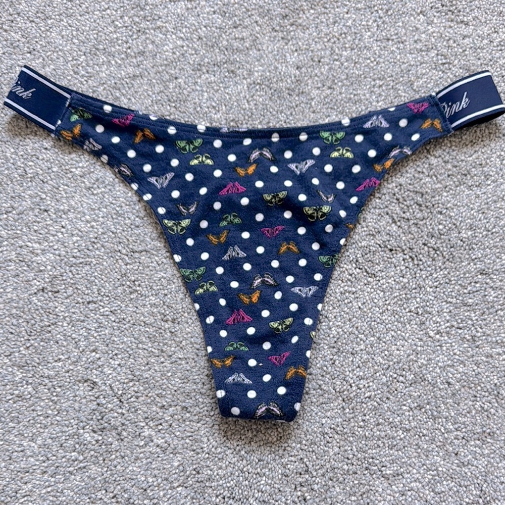 Victoria’s Secret PINK Wideband Logo Thong